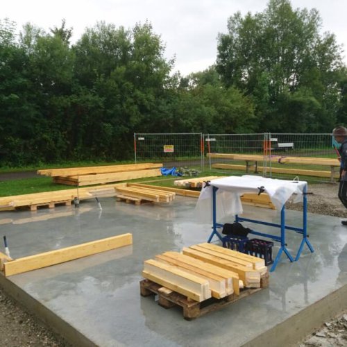 Vereinsarbeit – Platzbau