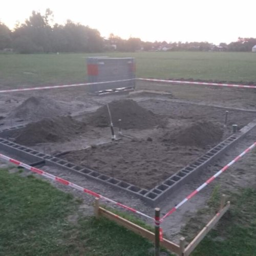 Vereinsarbeit – Platzbau