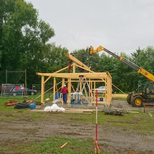Vereinsarbeit – Platzbau